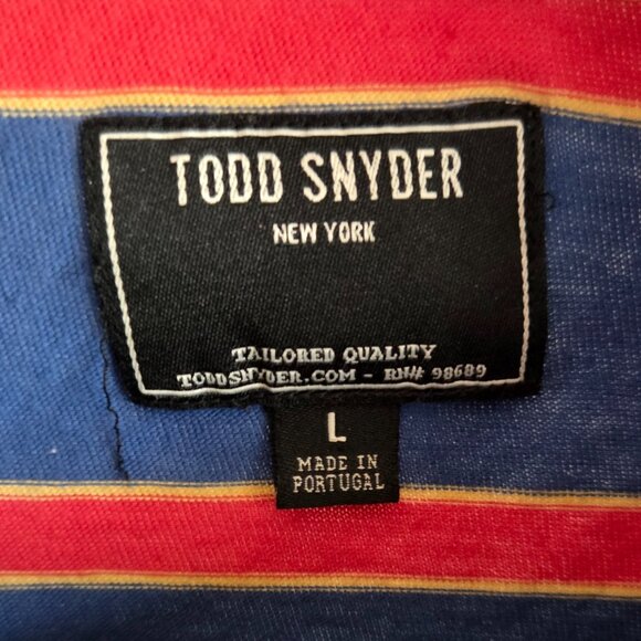 Todd Snyder Long-sleeve Pocket Pull-over - Men's L - Picture 2 of 2